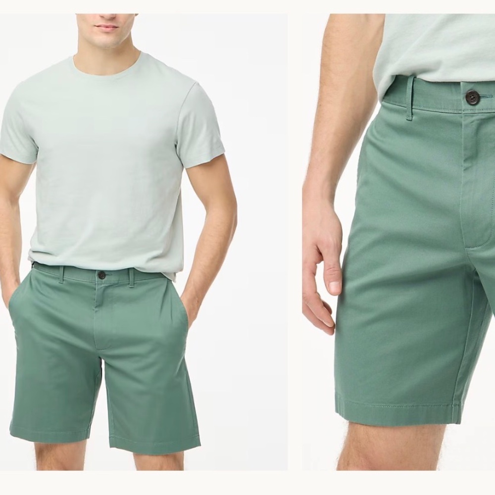 Jcrew men’s chinos 9” shorts